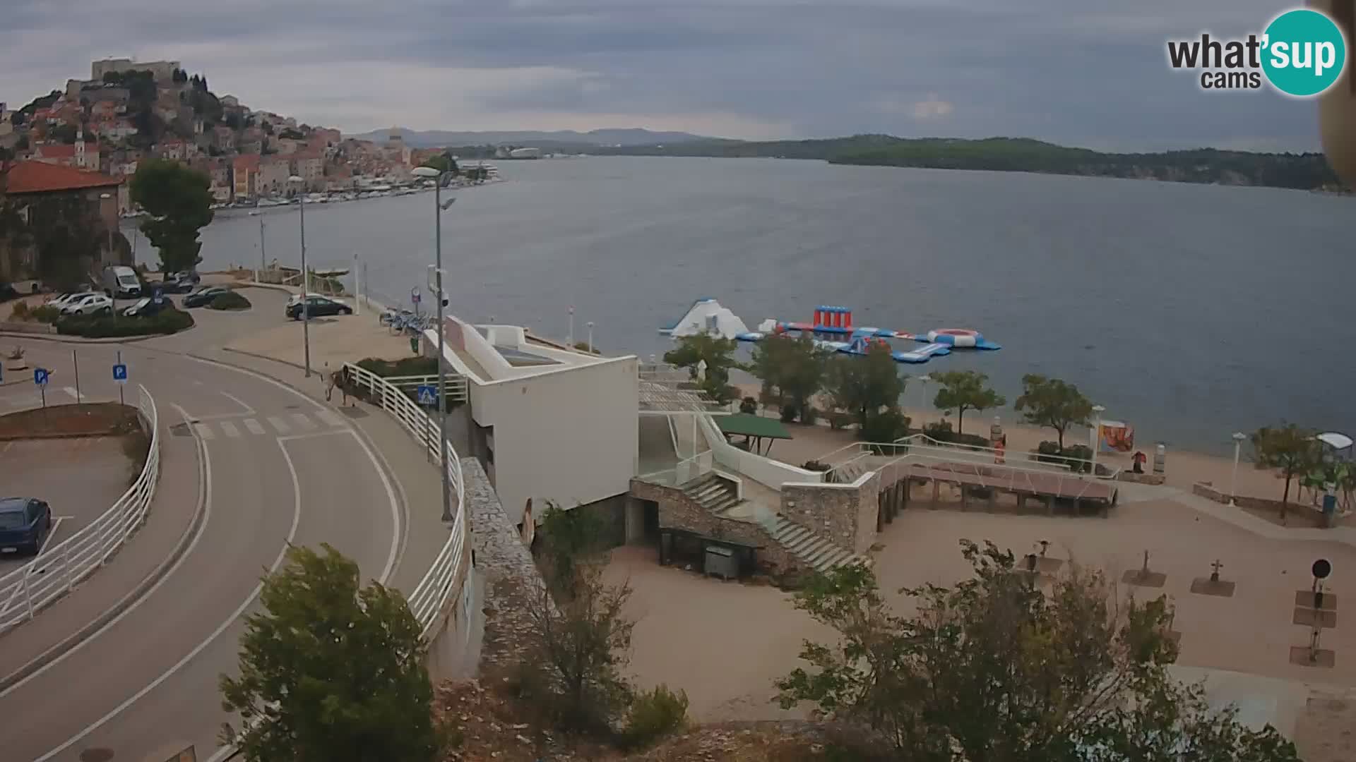 Livecam Sibenico spiaggia Banj