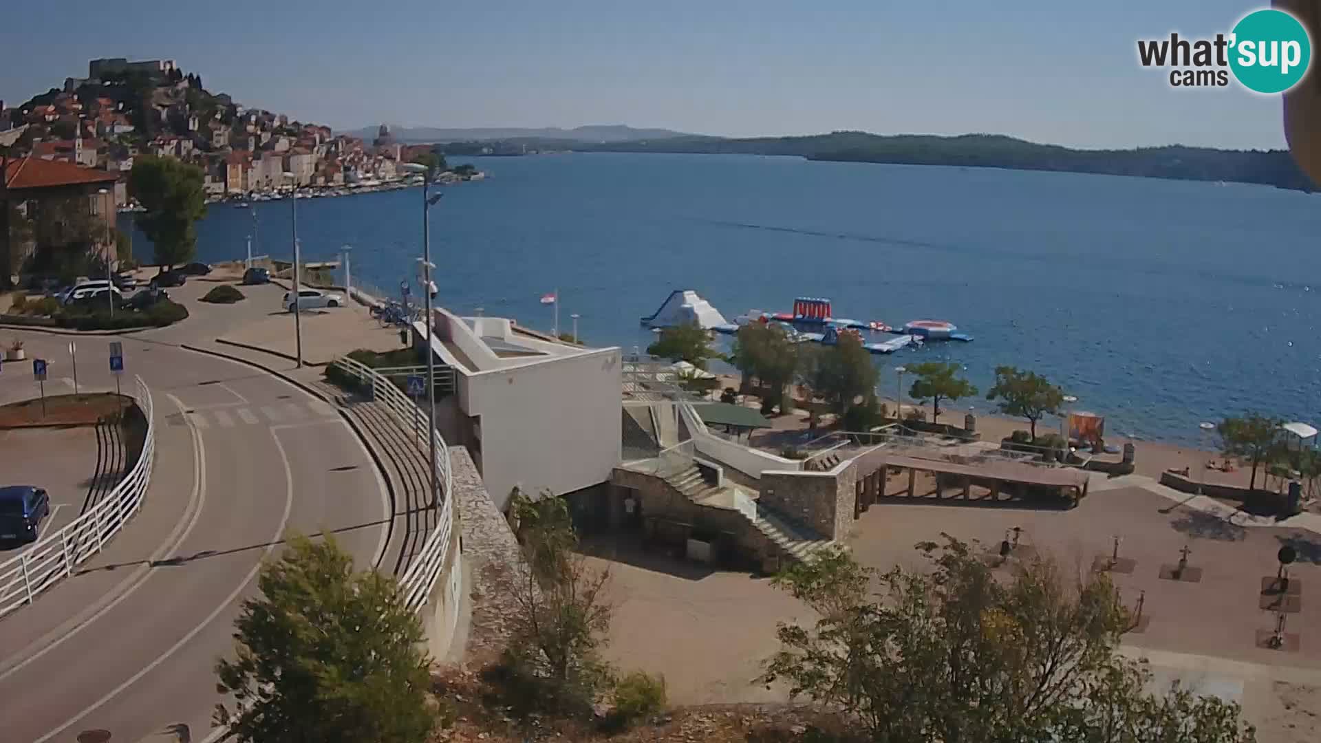 Webcam Šibenik Strand Banj