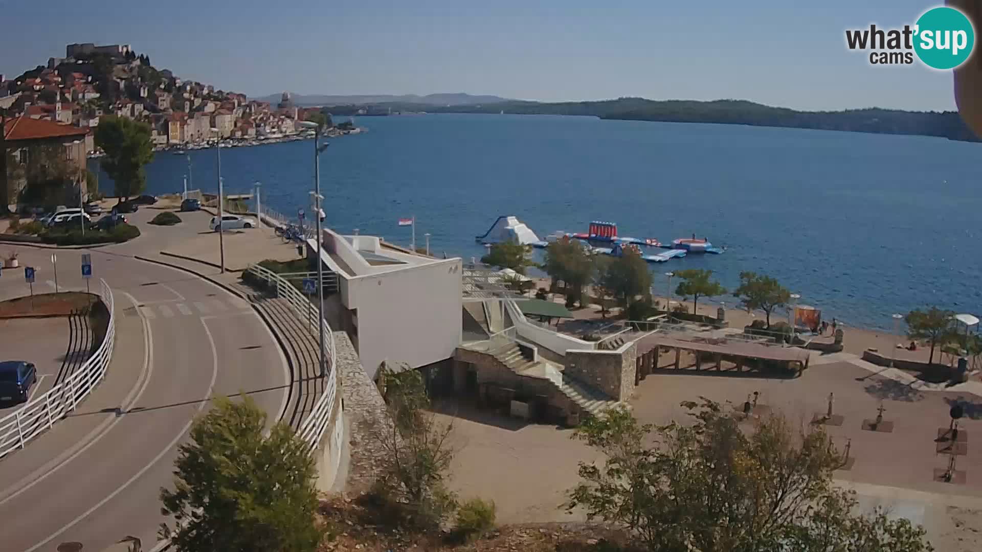 Webcam Šibenik Strand Banj