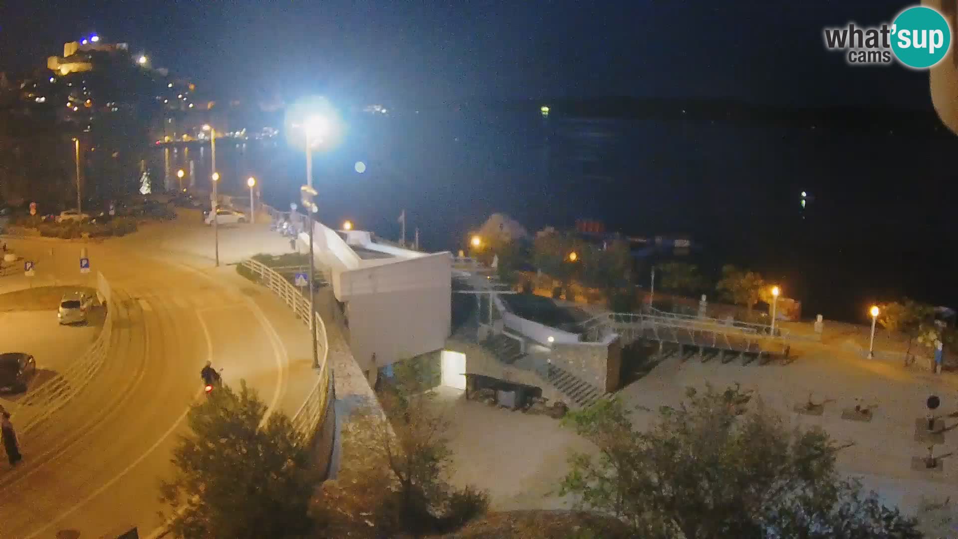 Šibenik webcam Beach Banj