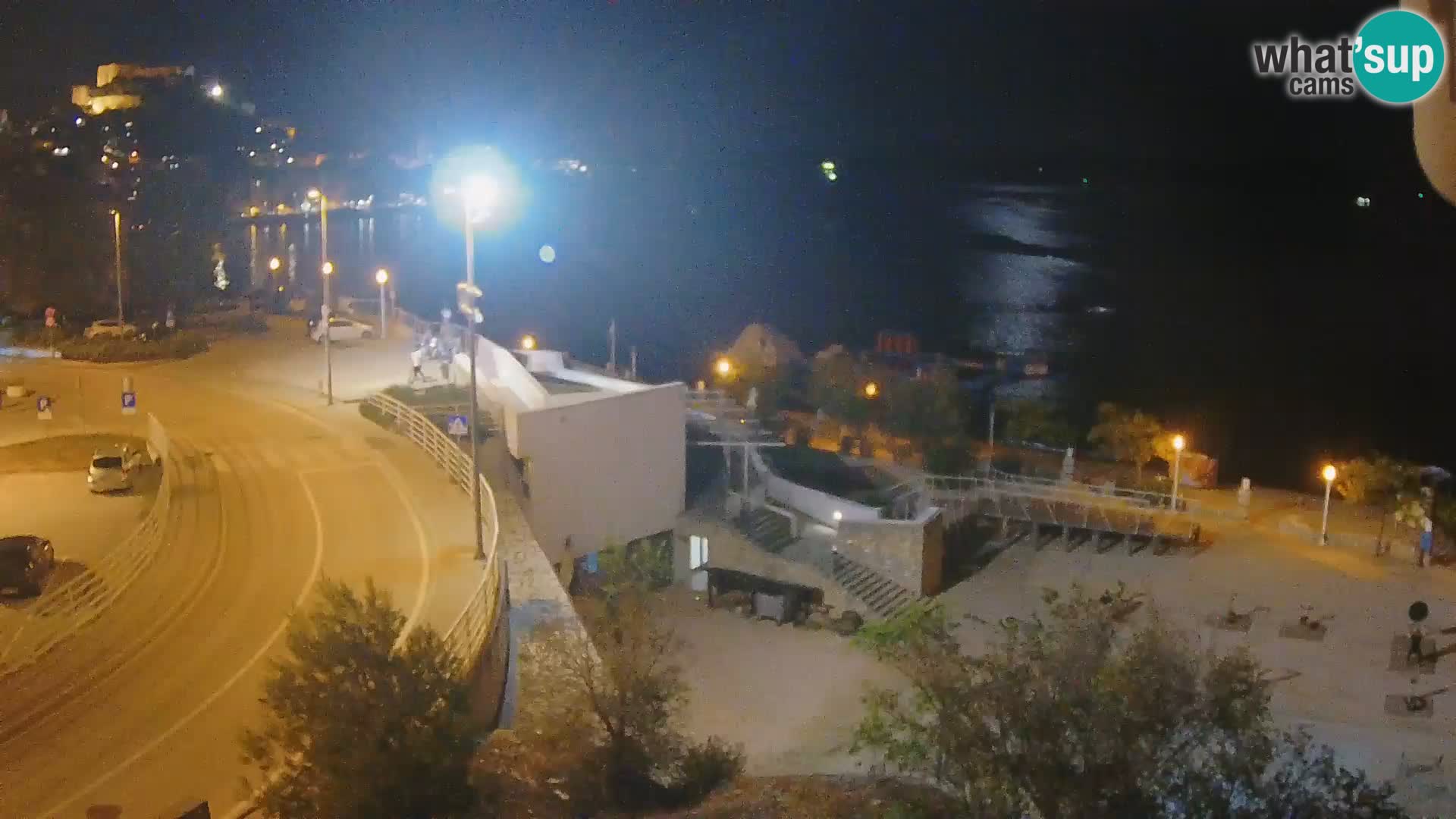Šibenik webcam Beach Banj