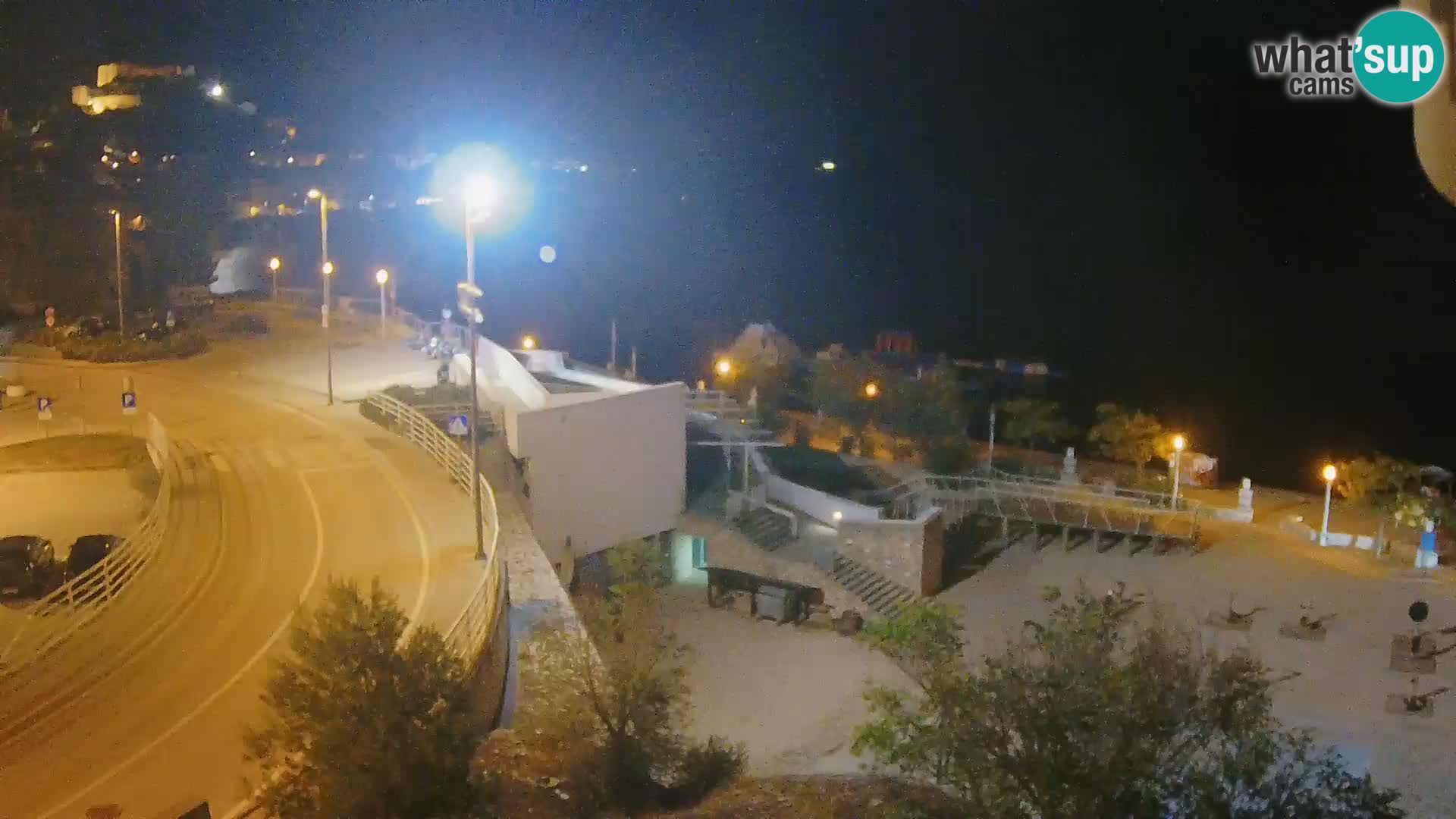 Šibenik webcam Beach Banj