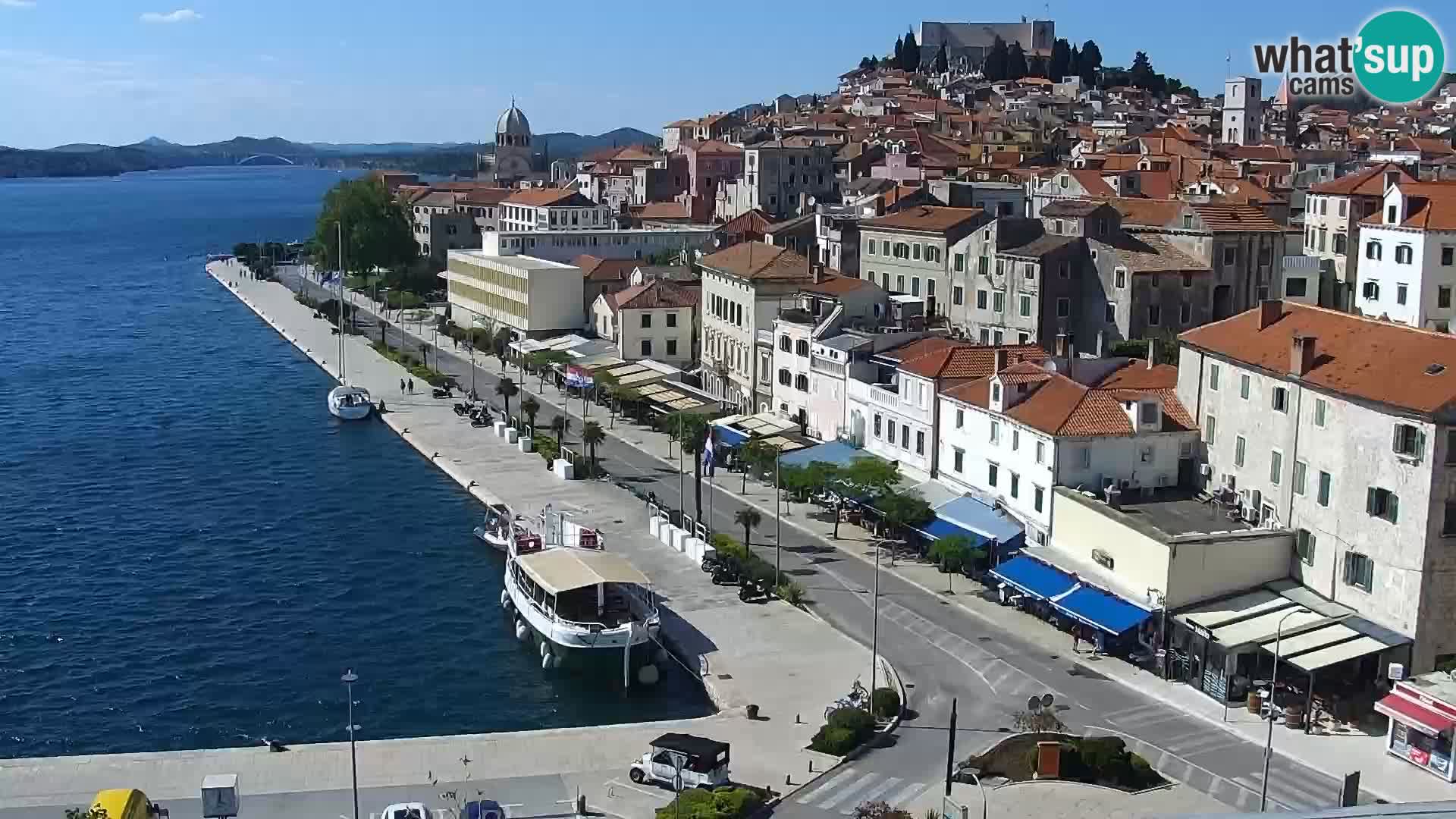 Webcam Šibenik – view from hotel Bellevue
