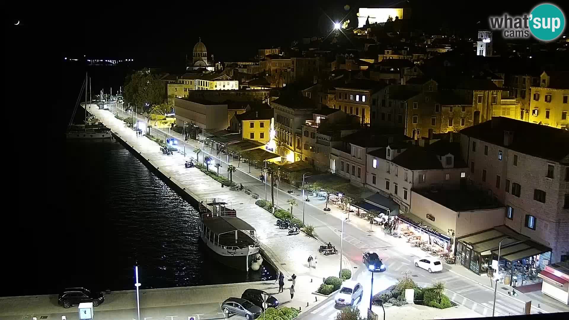 Webcam Šibenik – view from hotel Bellevue
