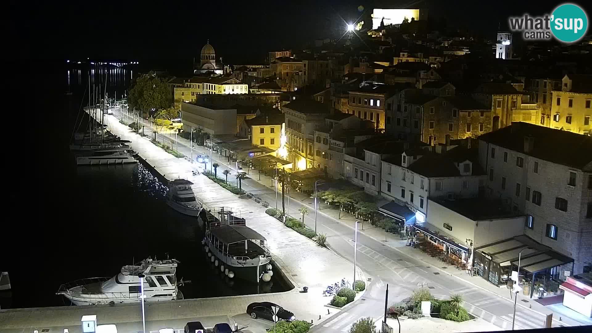 Webcam Šibenik – view from hotel Bellevue