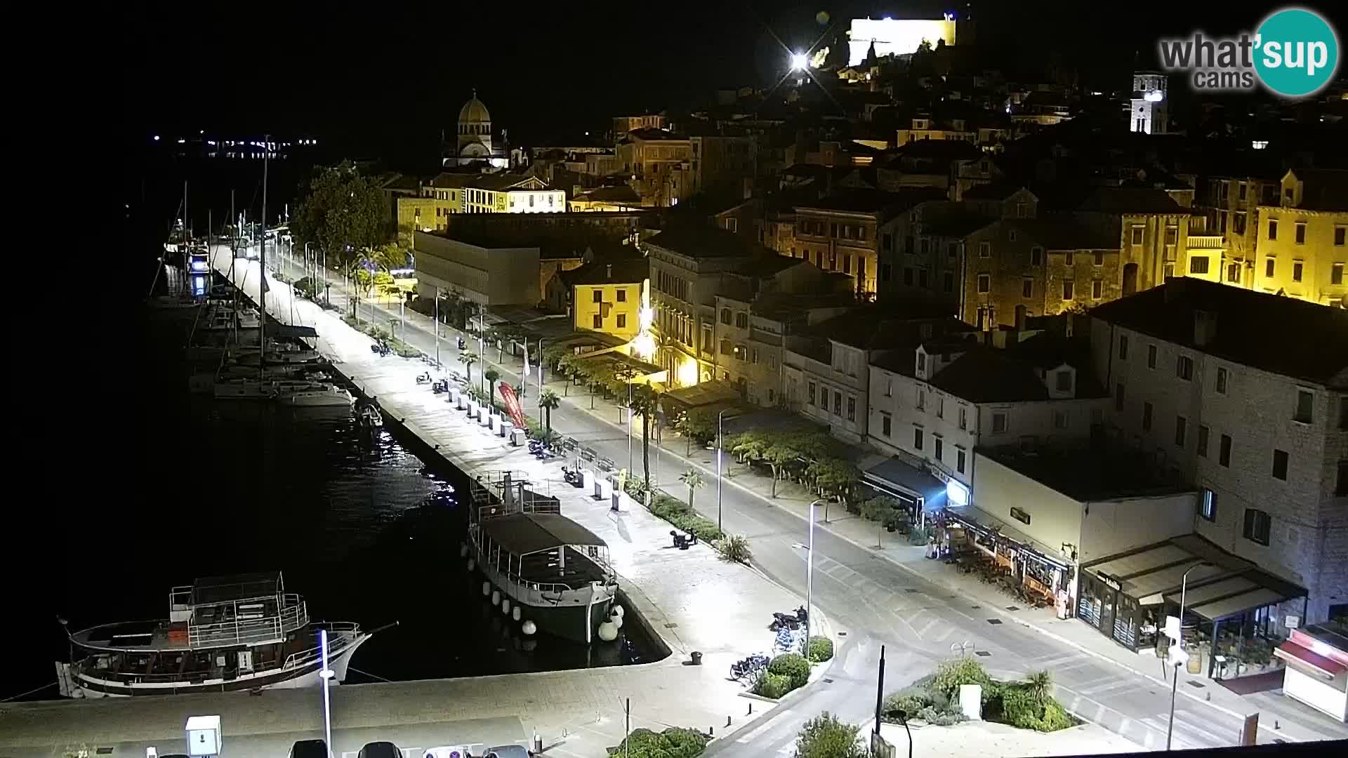 Webcam Šibenik – view from hotel Bellevue