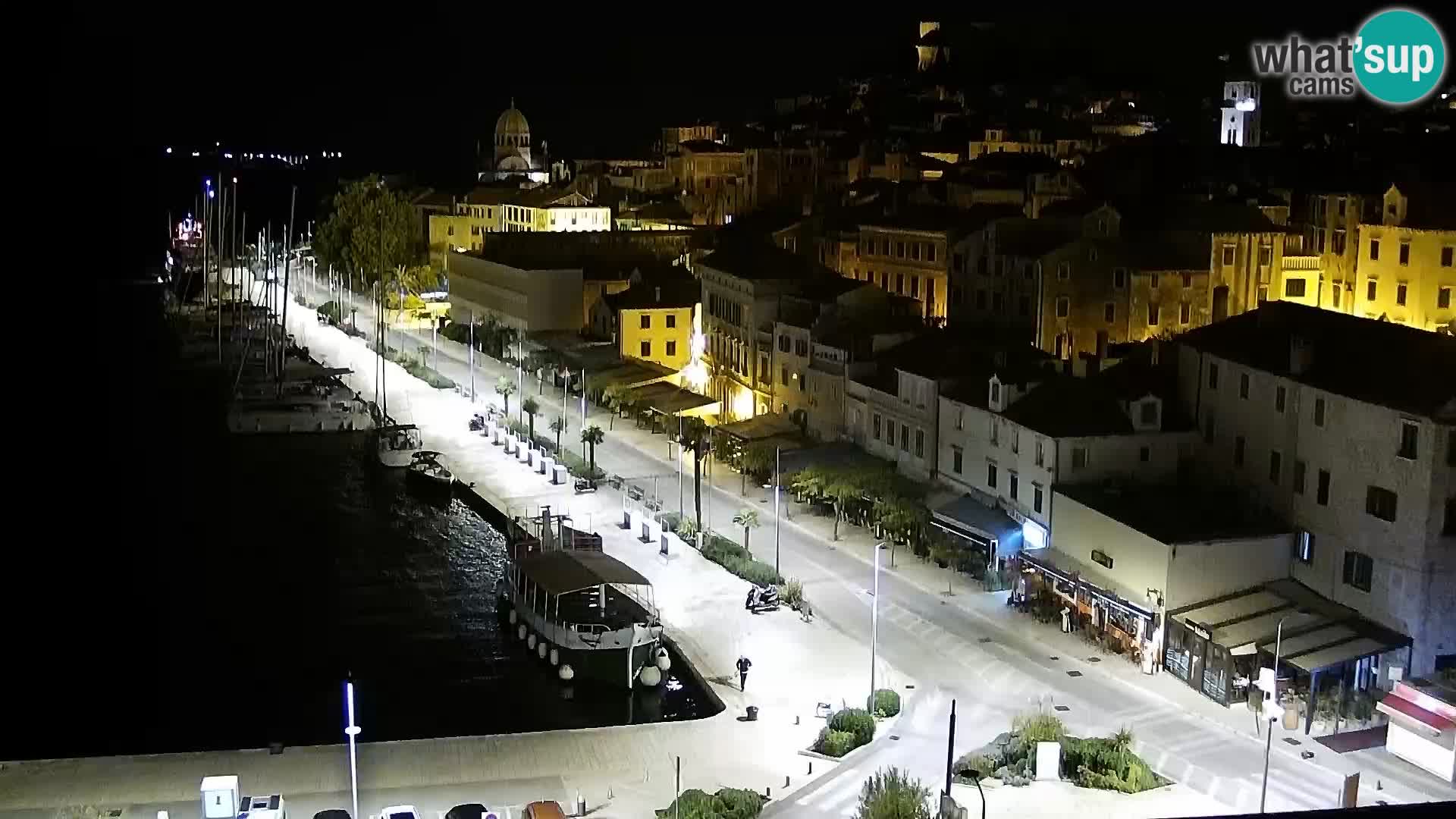 Webcam Šibenik – view from hotel Bellevue