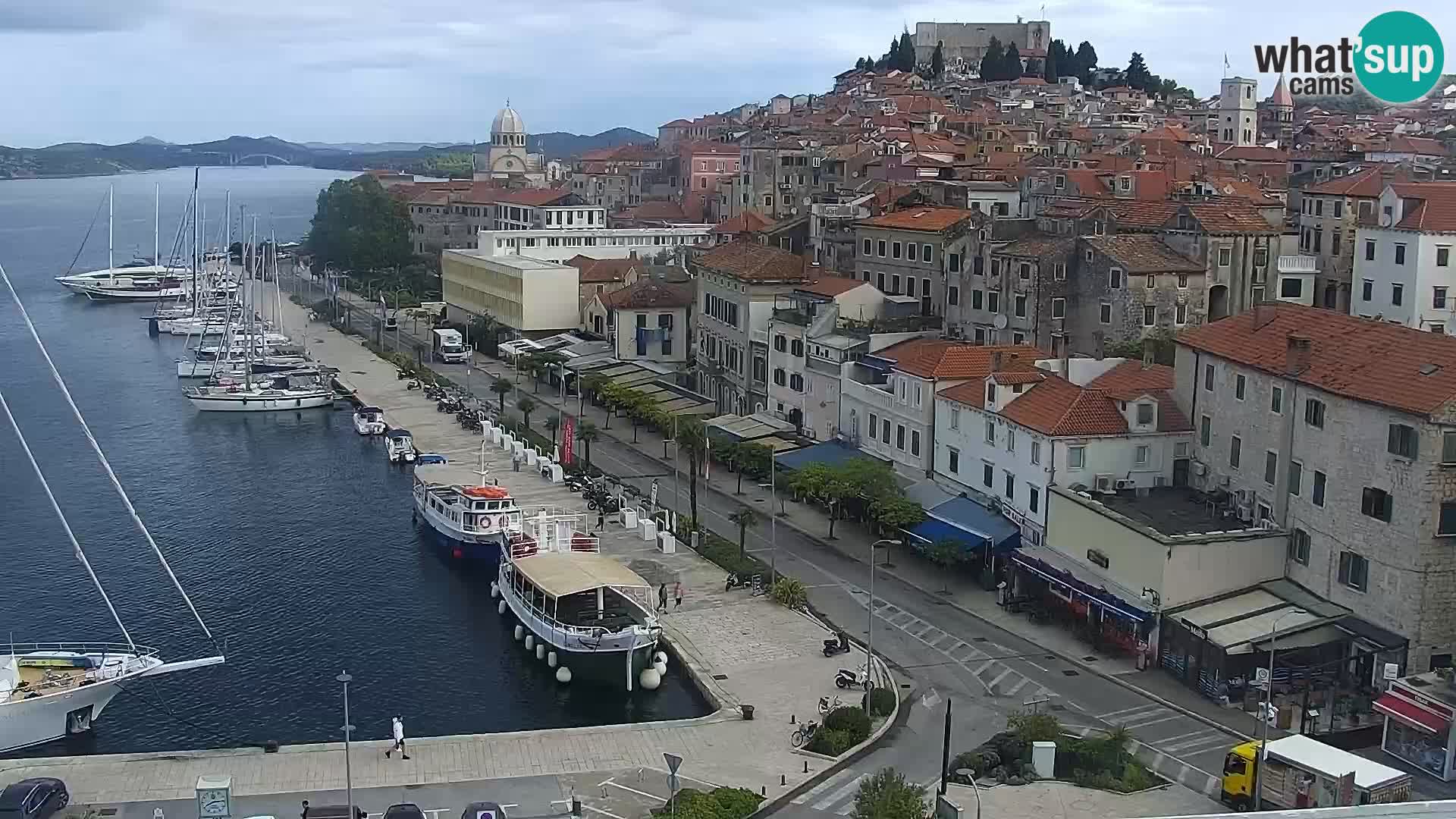 Webcam Šibenik – panorama Bellevue Hotel