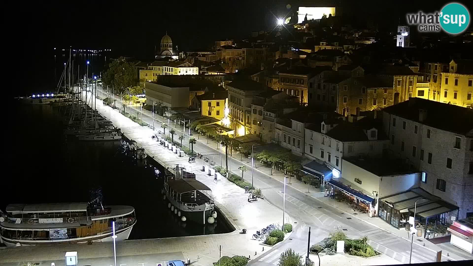 Webcam Šibenik – view from hotel Bellevue