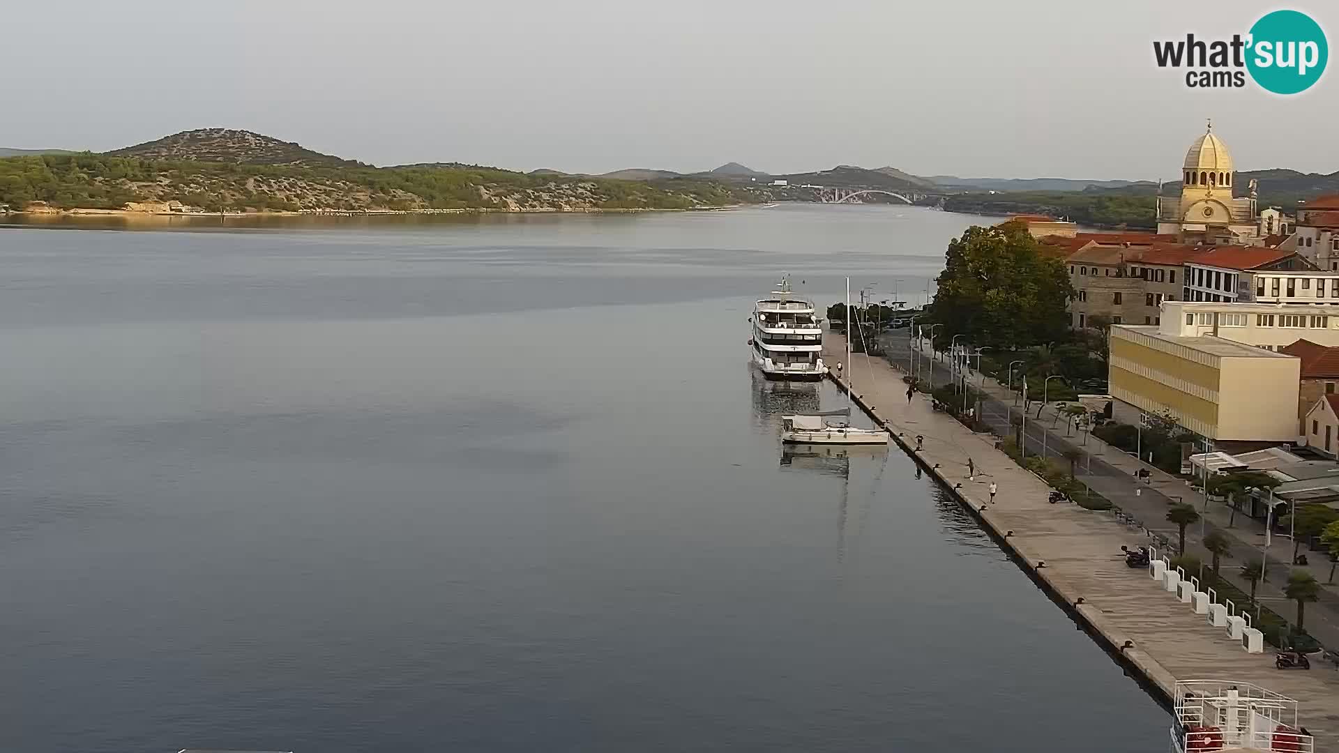 Webcam Šibenik – view from hotel Bellevue