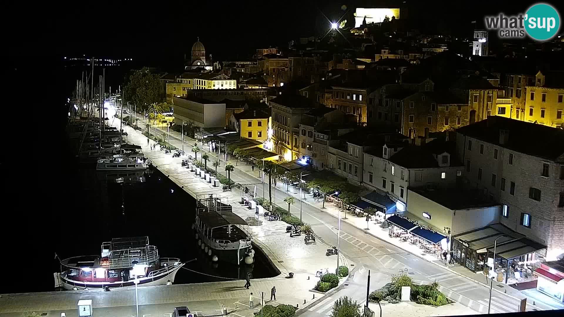 Webcam Šibenik – view from hotel Bellevue