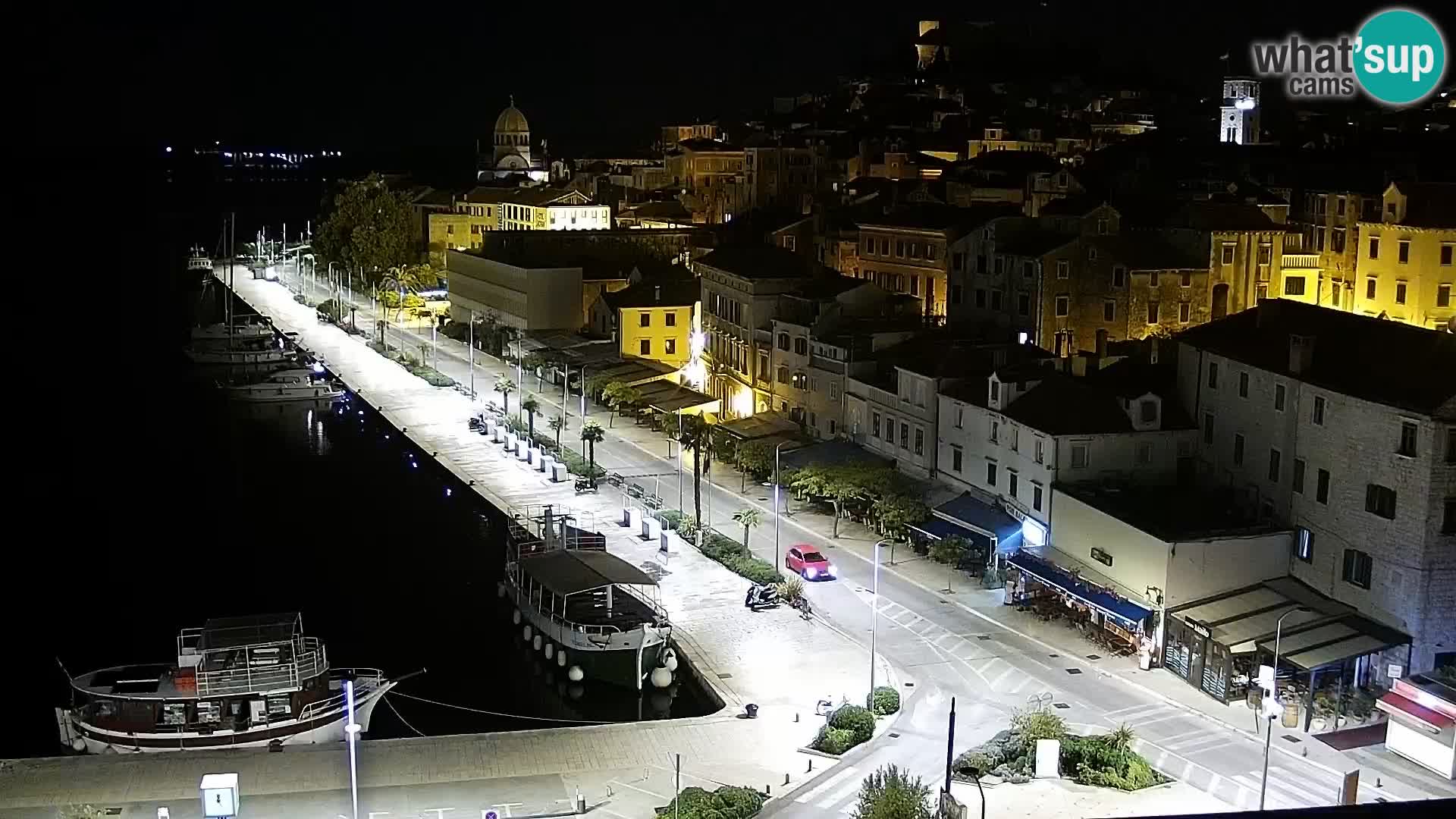 Webcam Šibenik – view from hotel Bellevue