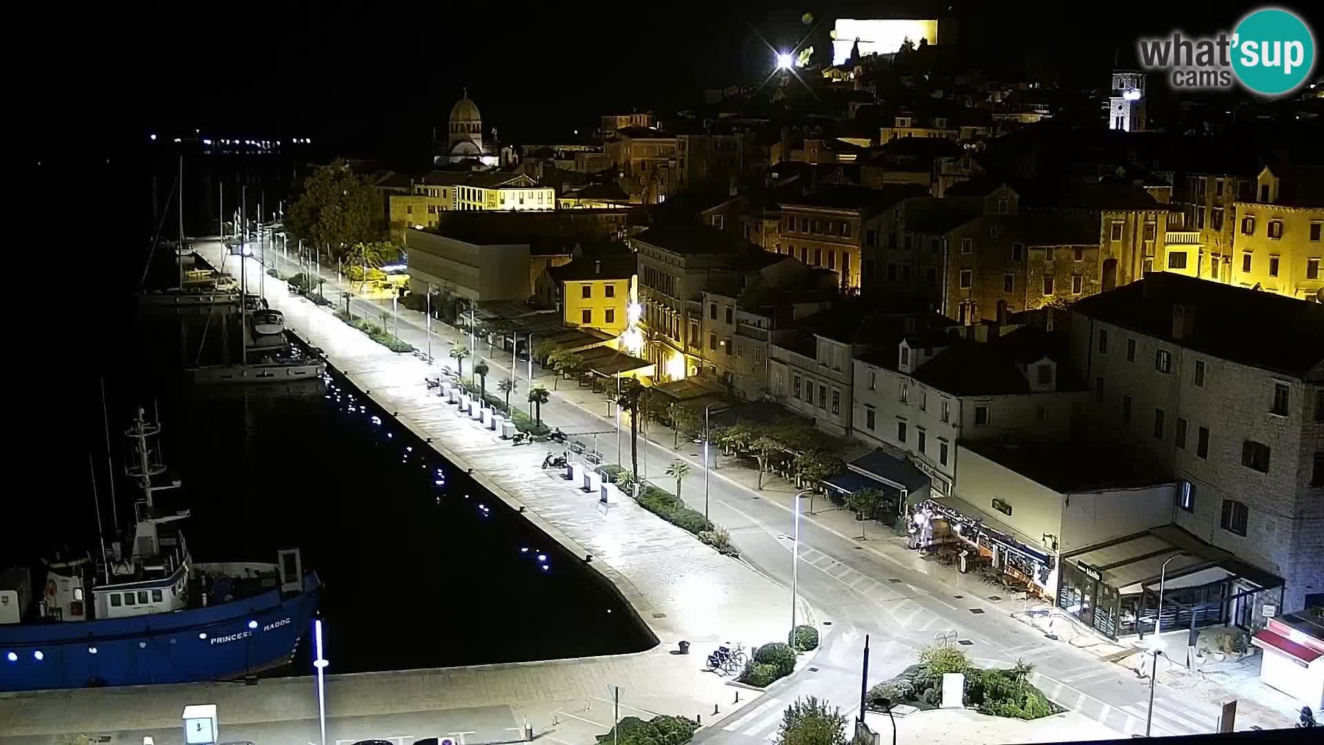 Webcam Šibenik – panorama Bellevue Hotel