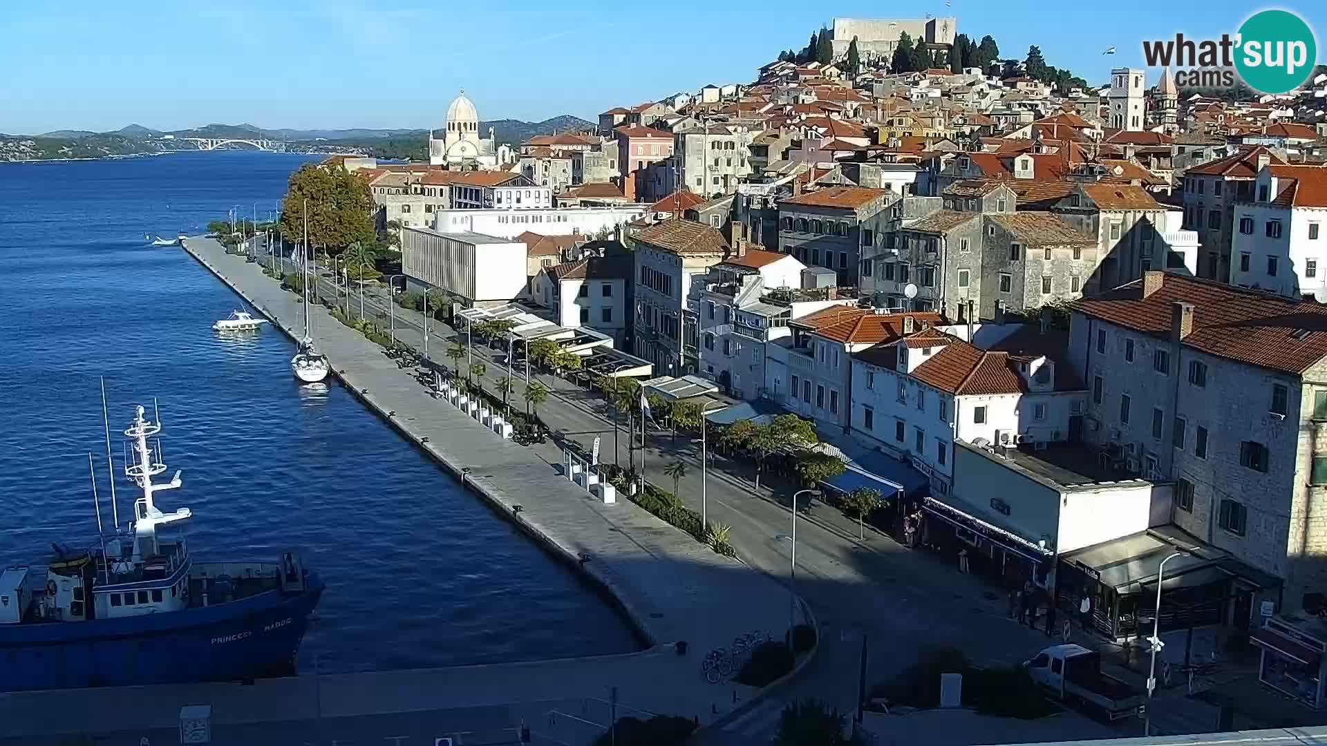 Webcam Šibenik – panorama Bellevue Hotel