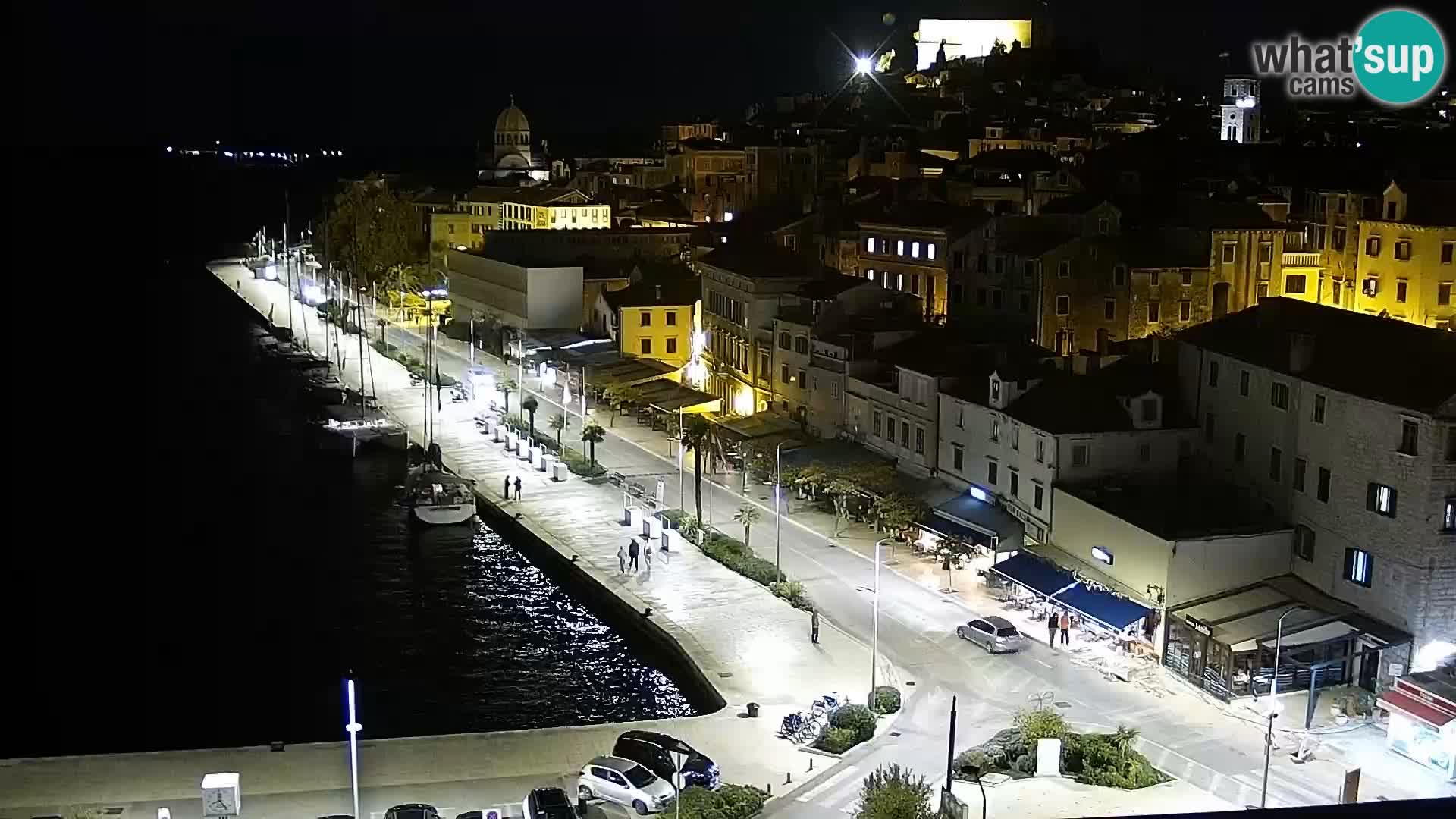 Webcam Šibenik – panorama Bellevue Hotel