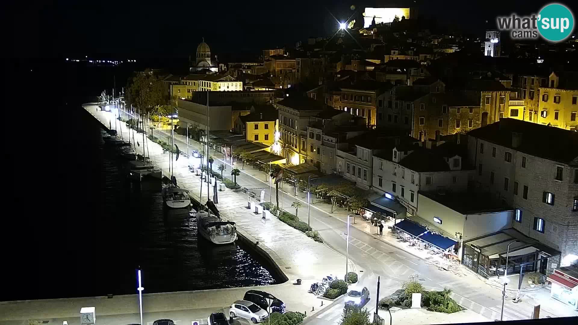 Webcam Šibenik – panorama Bellevue Hotel