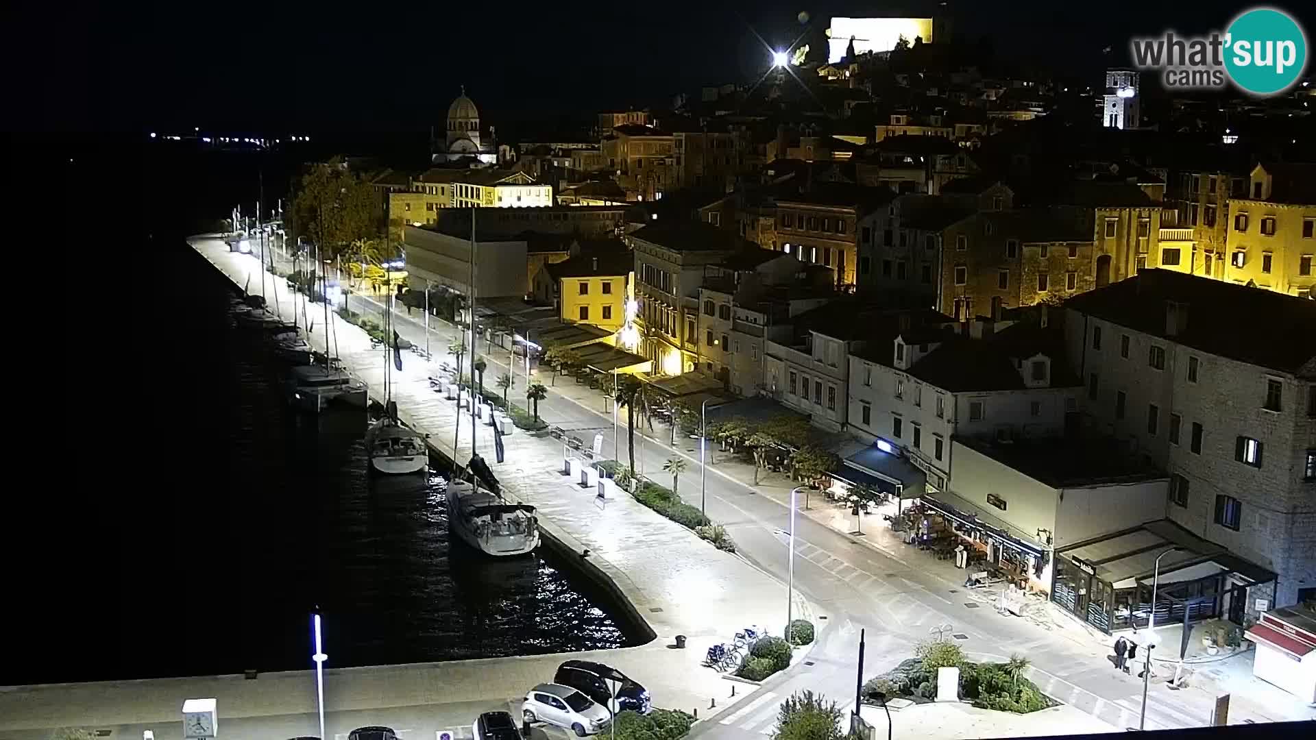 Webcam Šibenik – panorama Bellevue Hotel