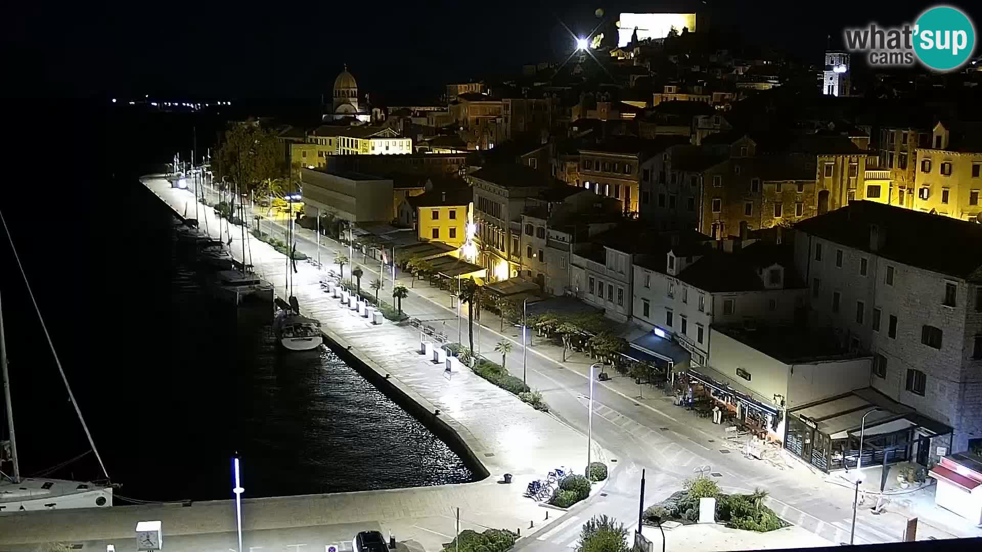 Webcam Šibenik – panorama Bellevue Hotel