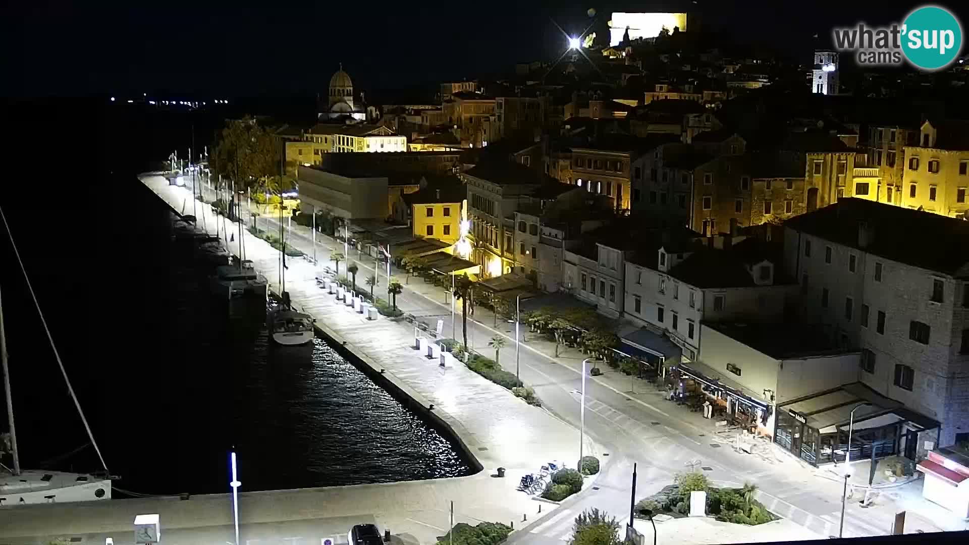 Webcam Šibenik – panorama Bellevue Hotel