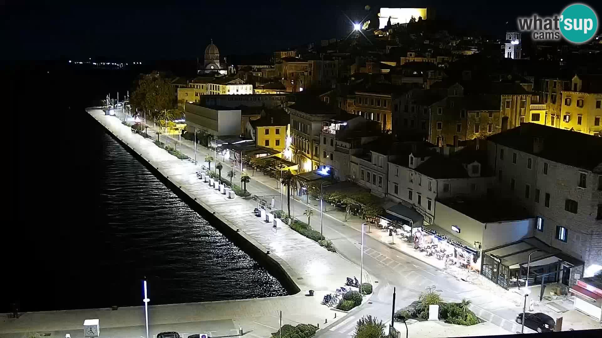 Webcam Šibenik – panorama Bellevue Hotel