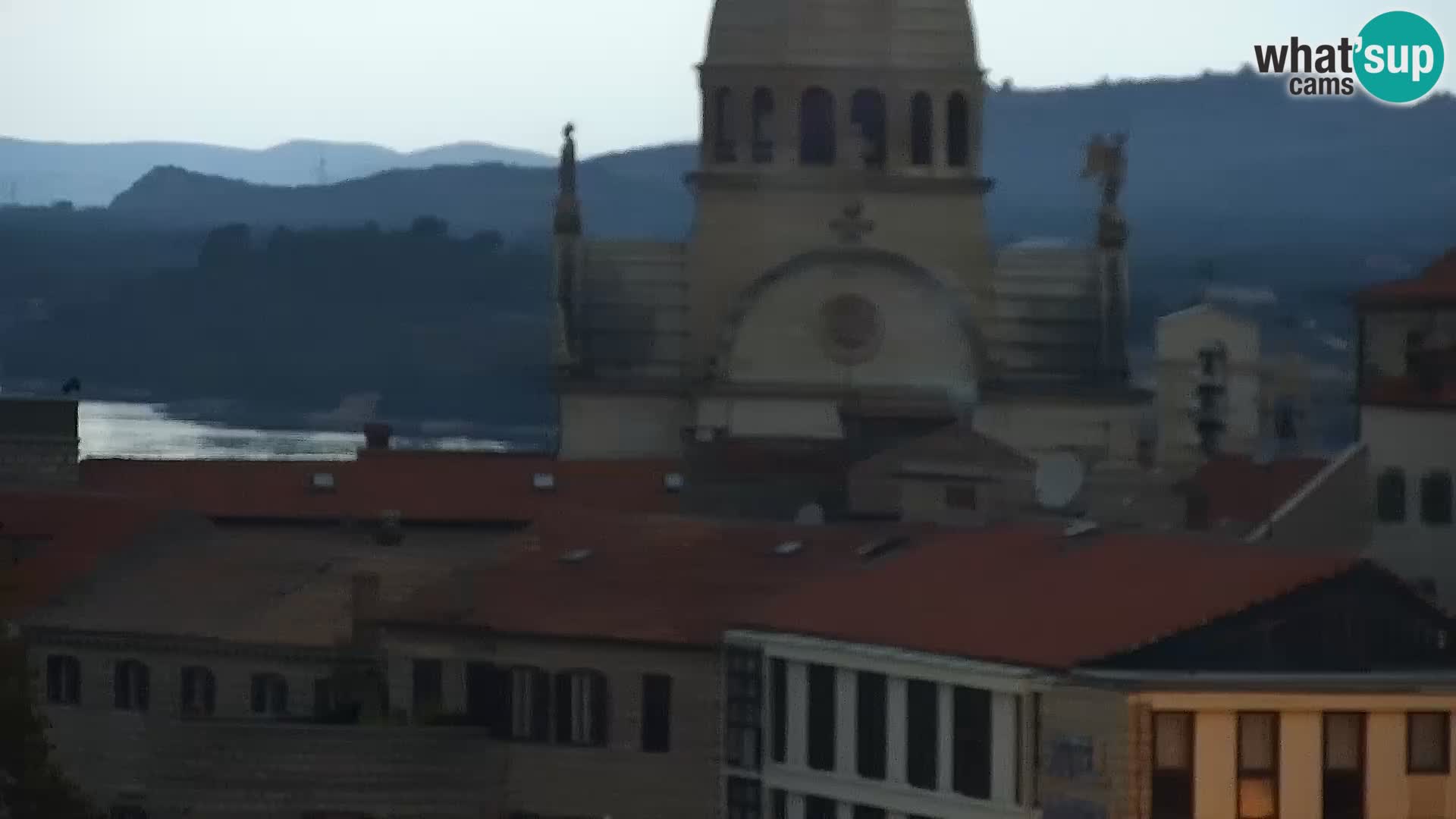 Webcam Šibenik – view from hotel Bellevue