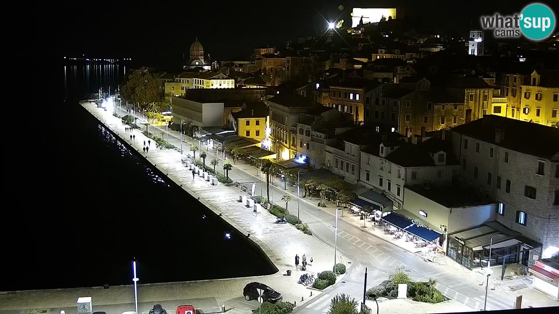 Webcam Šibenik – view from hotel Bellevue