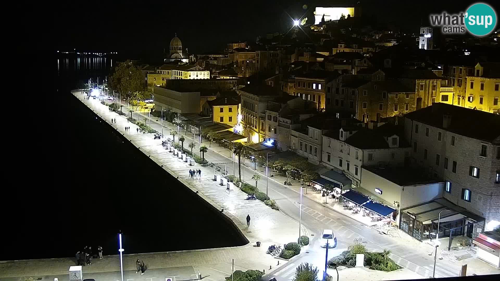 Webcam Šibenik – view from hotel Bellevue