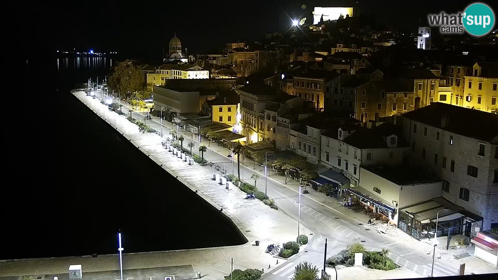 Webcam Šibenik – view from hotel Bellevue