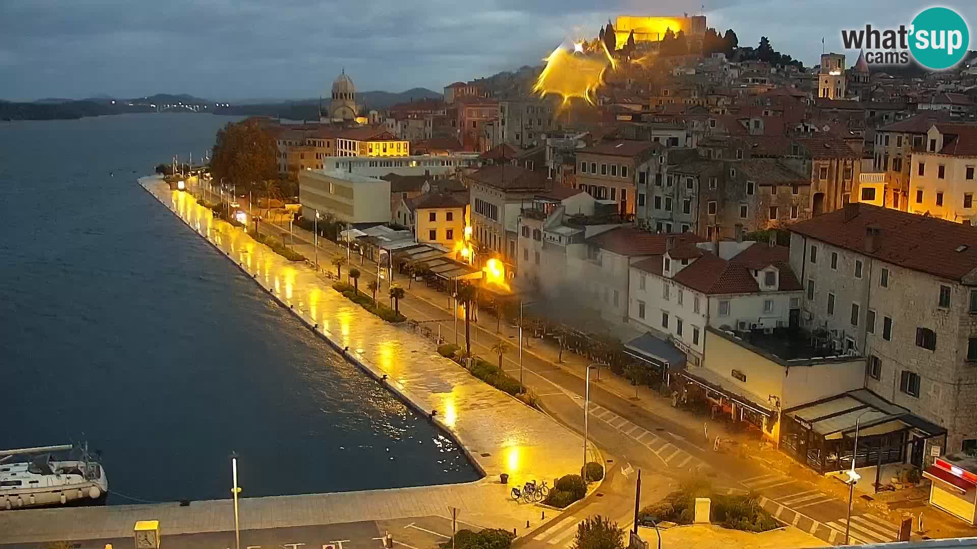 Webcam Šibenik – panorama Bellevue Hotel