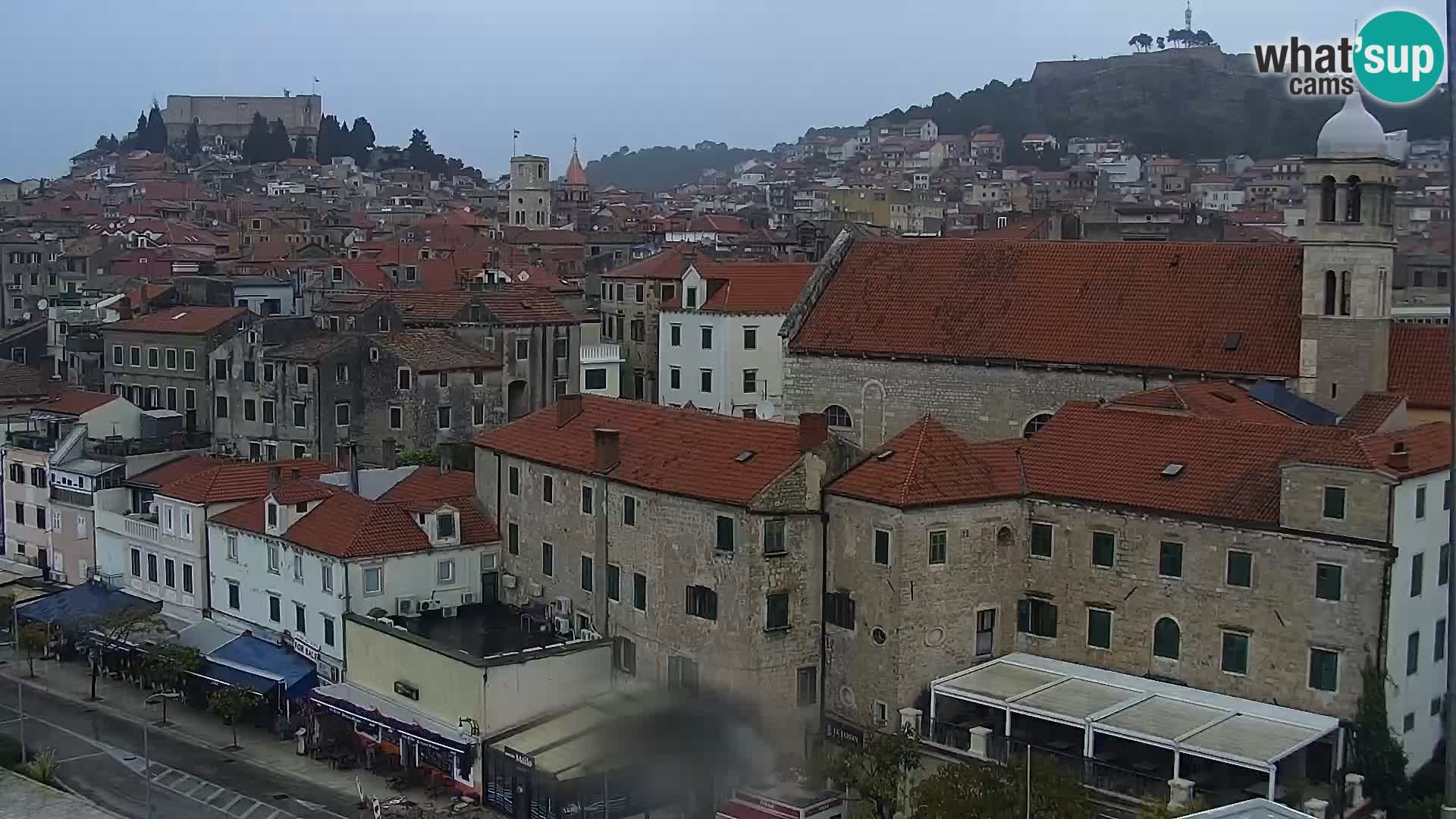 Webcam Šibenik – panorama Bellevue Hotel