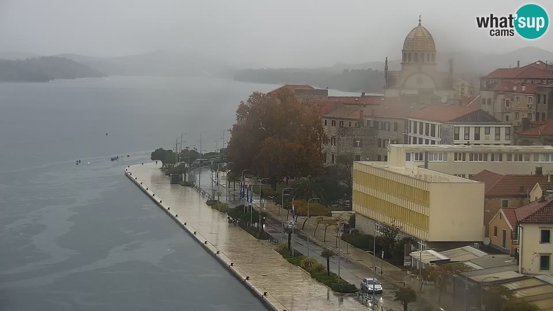 Webcam Šibenik – panorama Bellevue Hotel