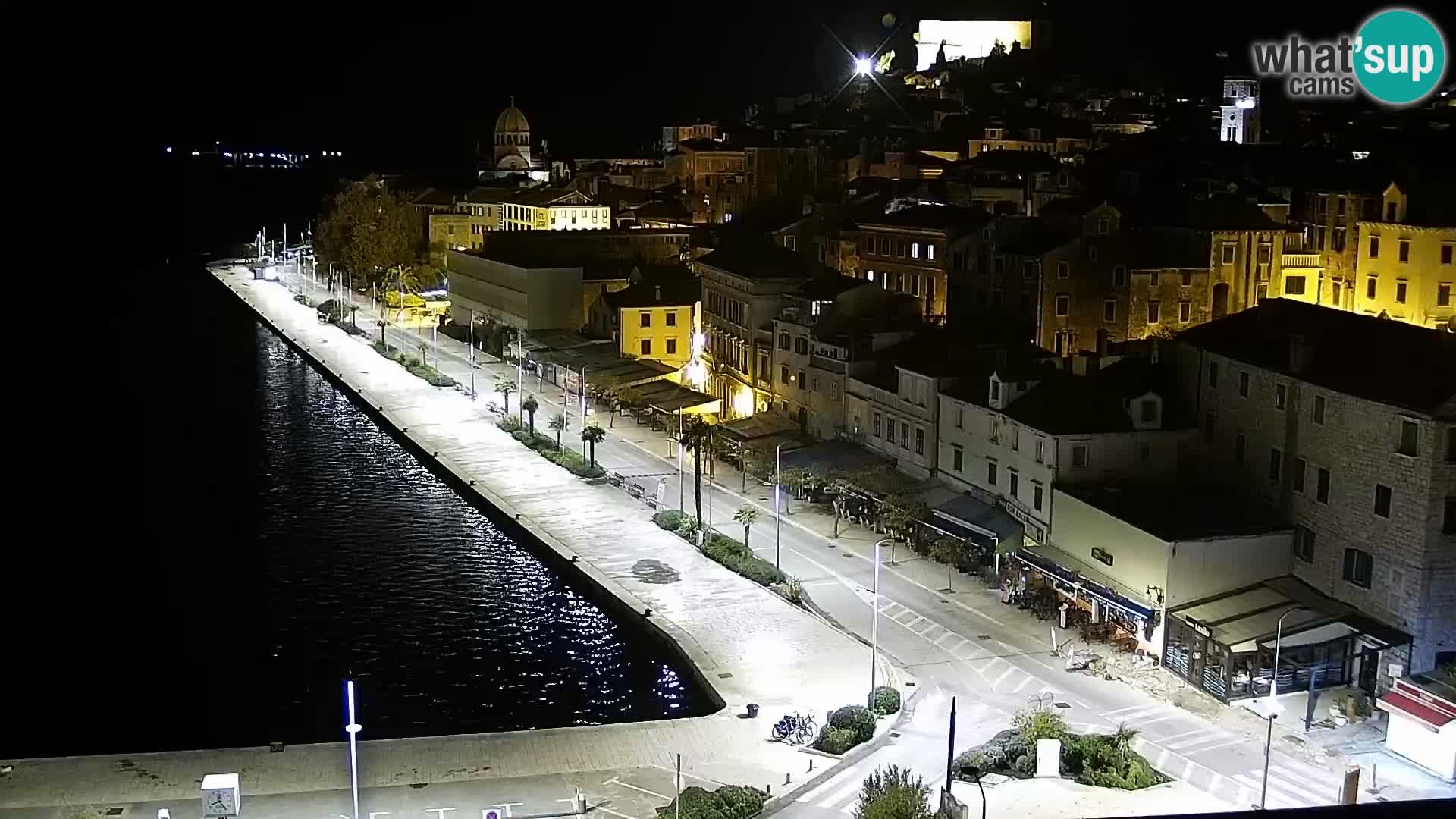 Webcam Šibenik – panorama Bellevue Hotel