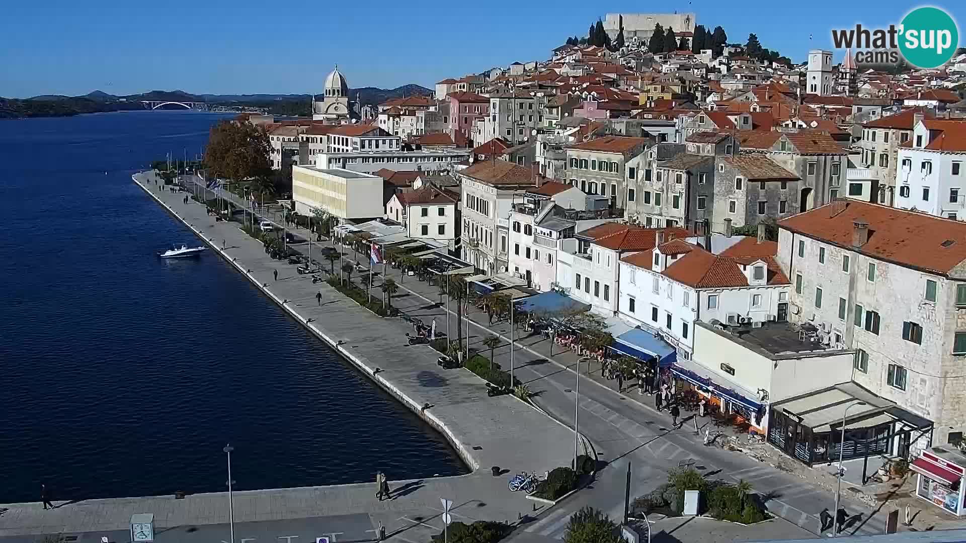 Webcam Šibenik – panorama Bellevue Hotel