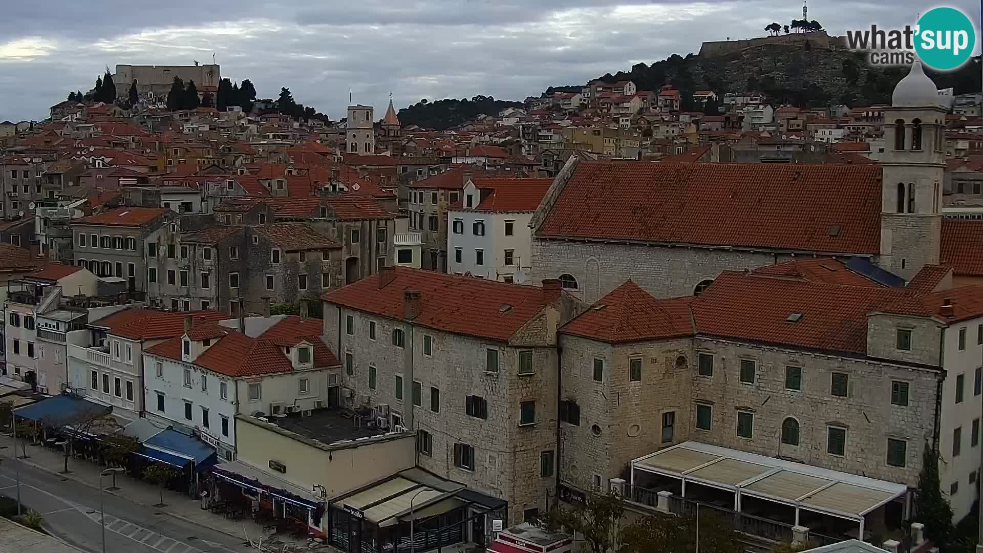 Webcam Šibenik – panorama Bellevue Hotel