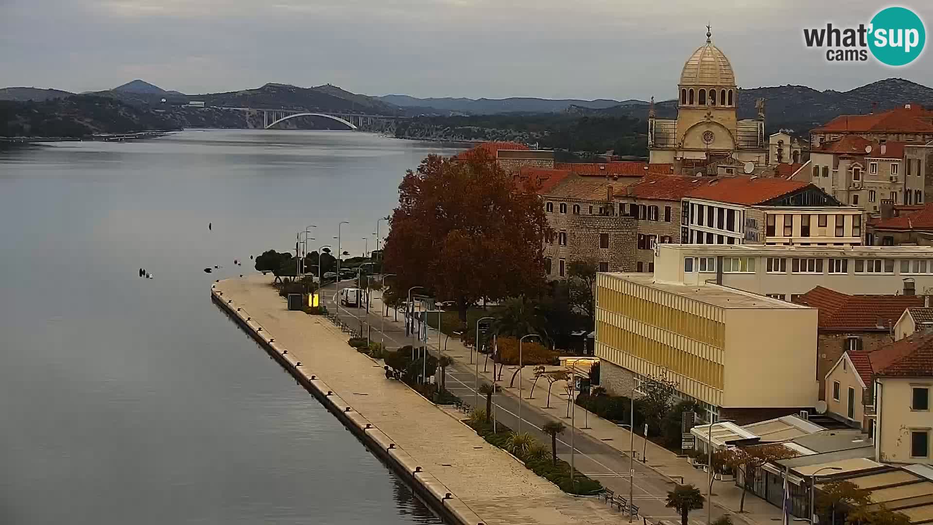 Webcam Šibenik – panorama Bellevue Hotel