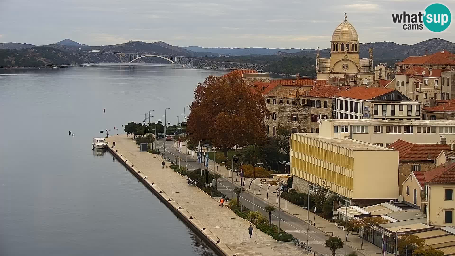 Webcam Šibenik – panorama Bellevue Hotel