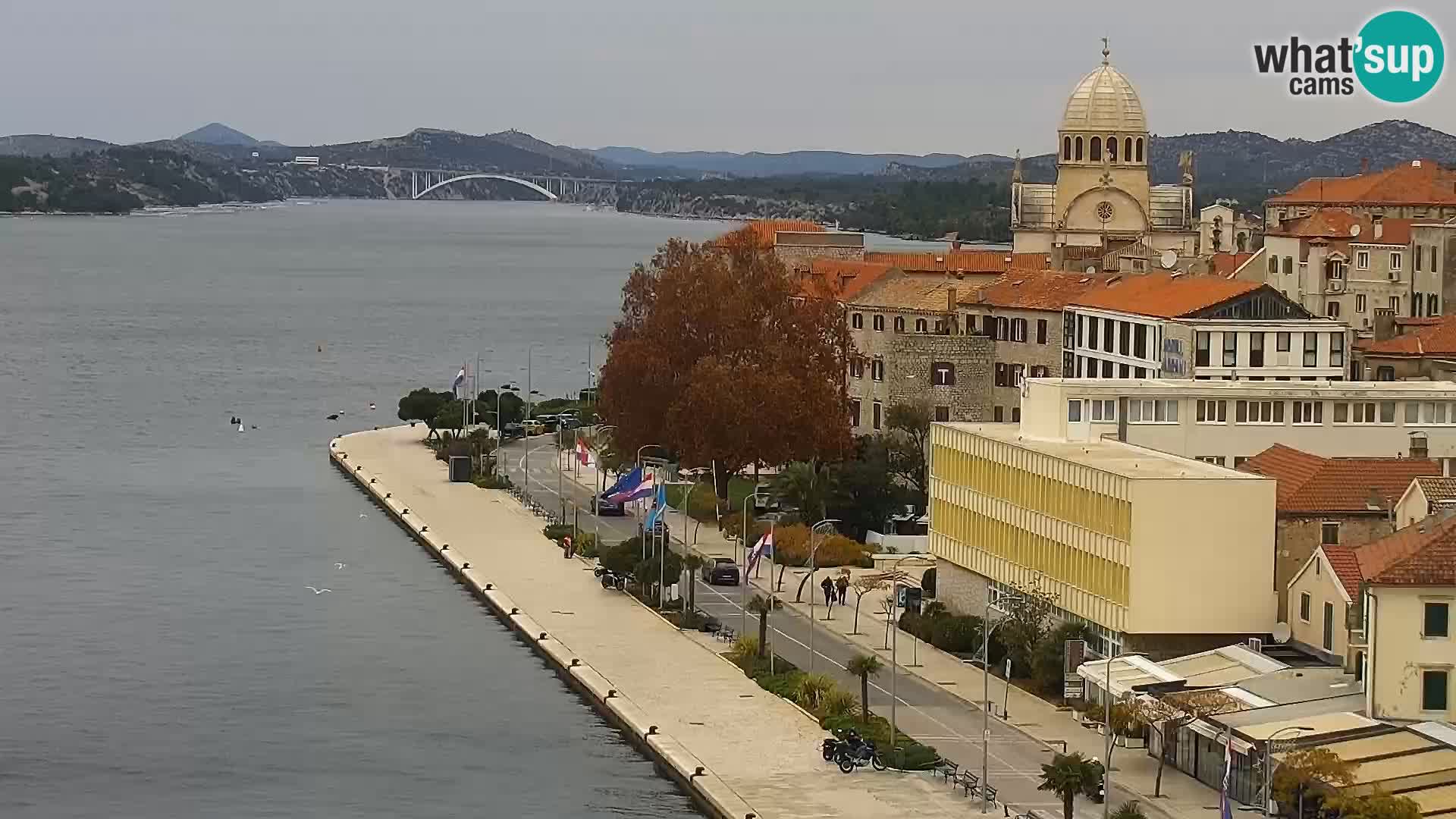 Webcam Šibenik – panorama Bellevue Hotel