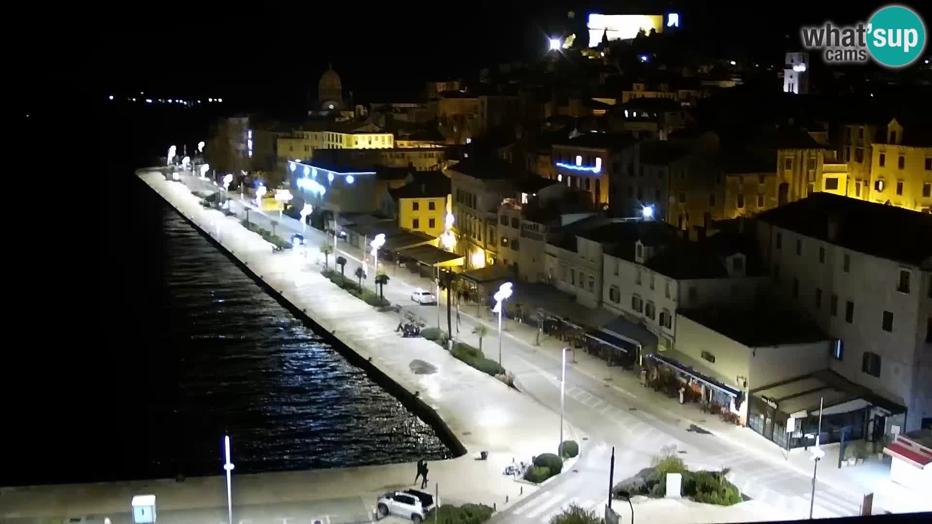 Webcam Šibenik – view from hotel Bellevue