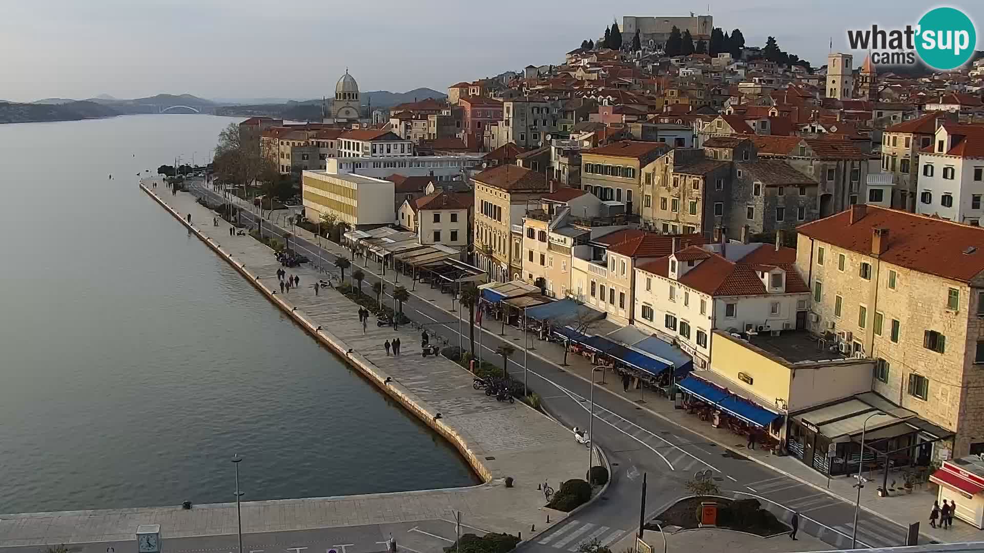 Webcam Šibenik – view from hotel Bellevue