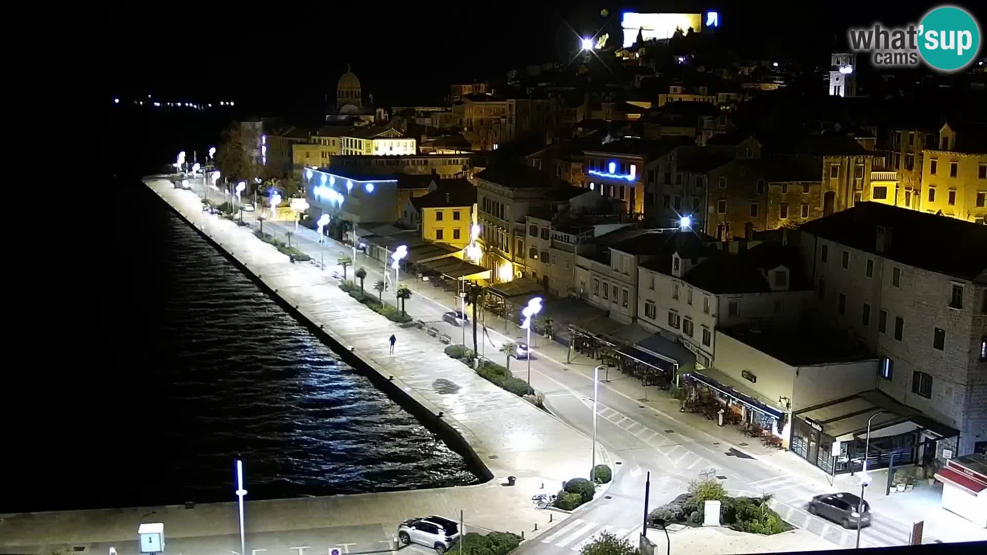 Webcam Šibenik – view from hotel Bellevue