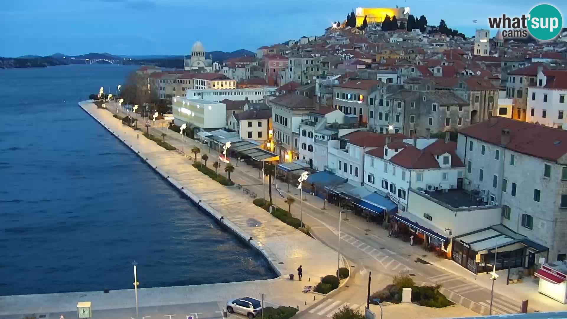 Webcam Šibenik – view from hotel Bellevue