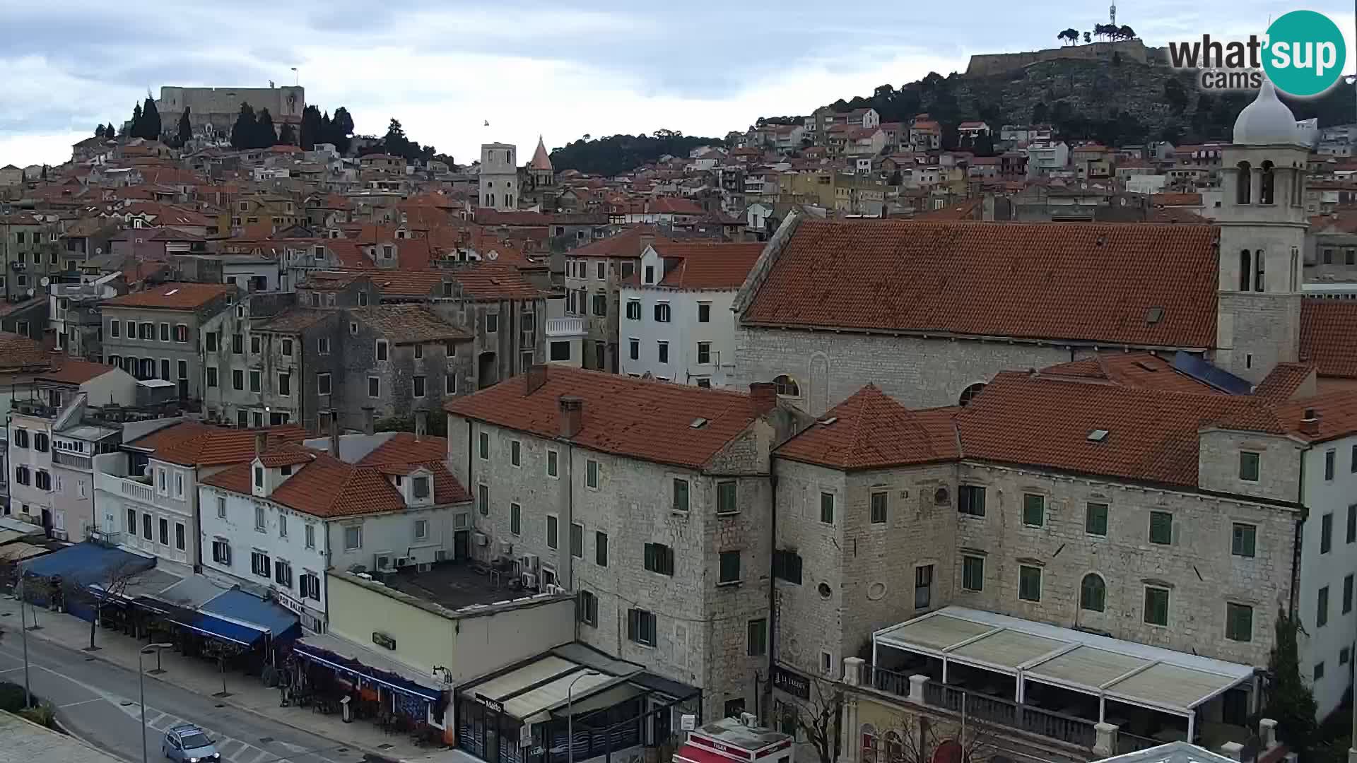 Webcam Šibenik – panorama Bellevue Hotel