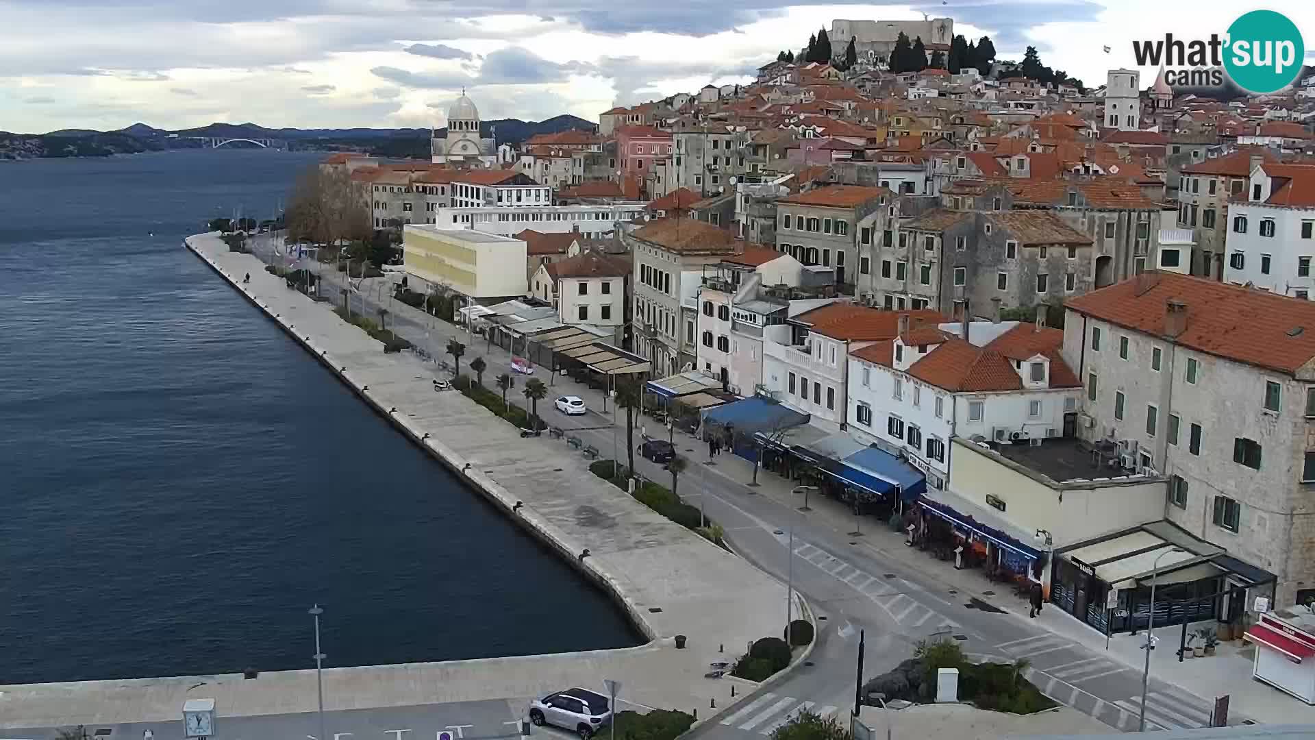 Webcam Šibenik – panorama Bellevue Hotel