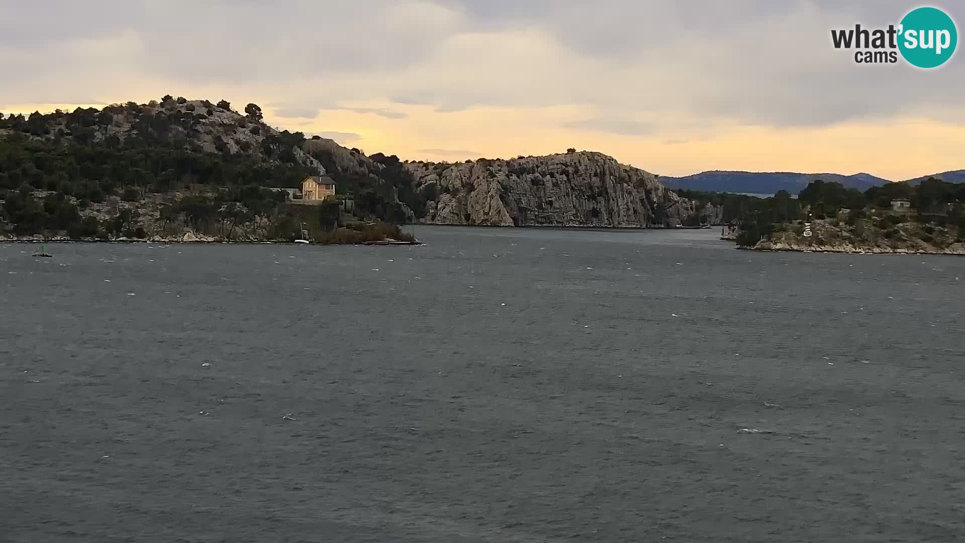 Webcam Šibenik – view from hotel Bellevue