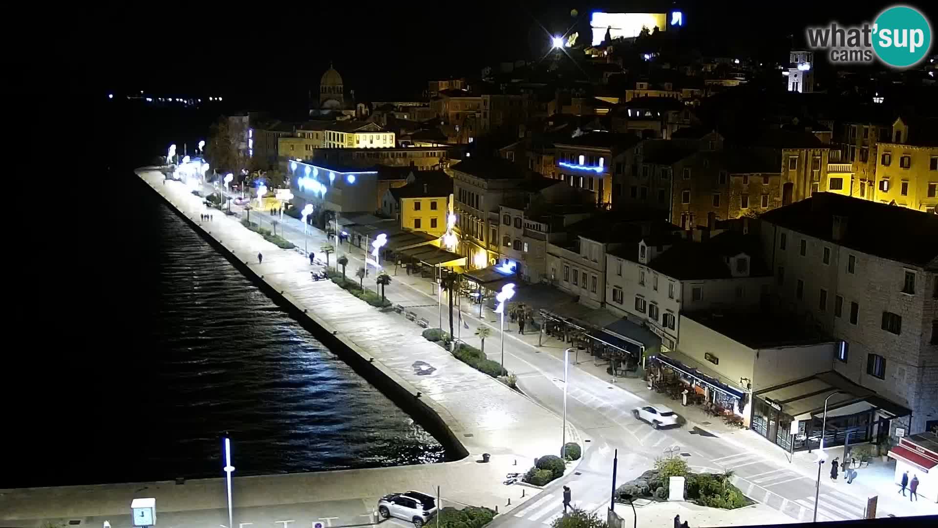 Webcam Šibenik – panorama Bellevue Hotel