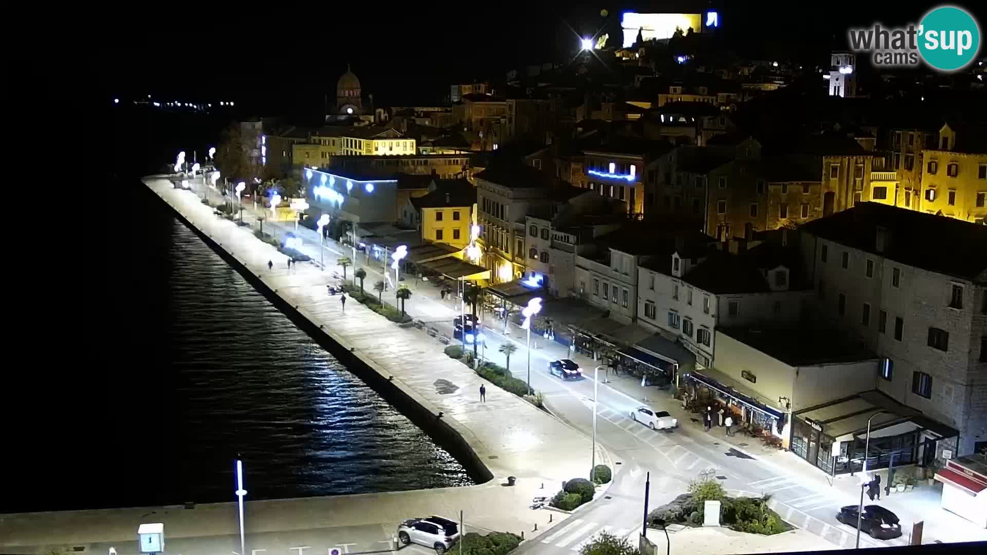 Webcam Šibenik – view from hotel Bellevue