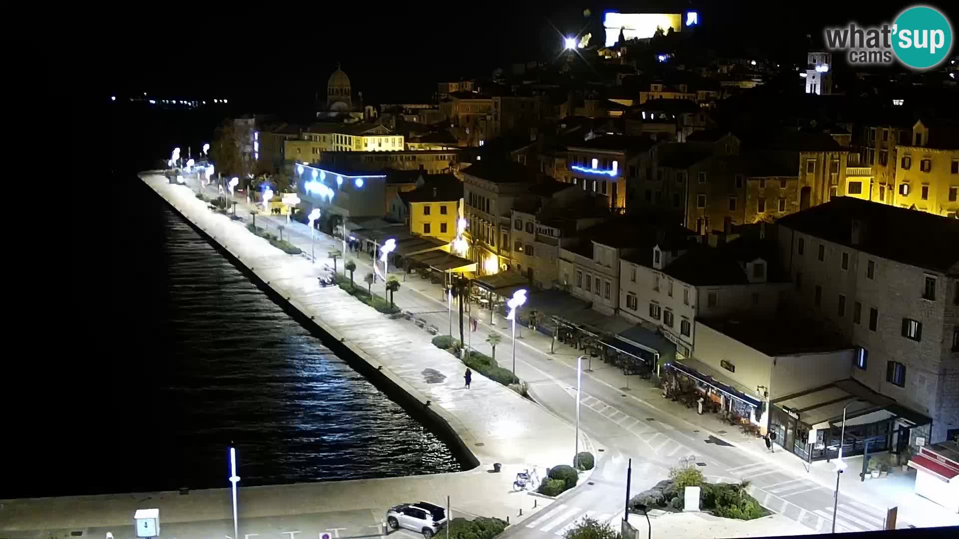 Webcam Šibenik – view from hotel Bellevue