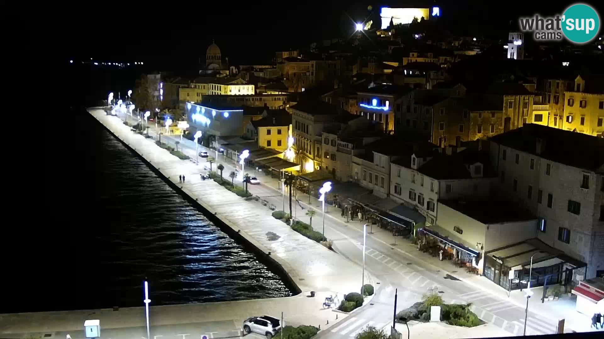 Webcam Šibenik – view from hotel Bellevue