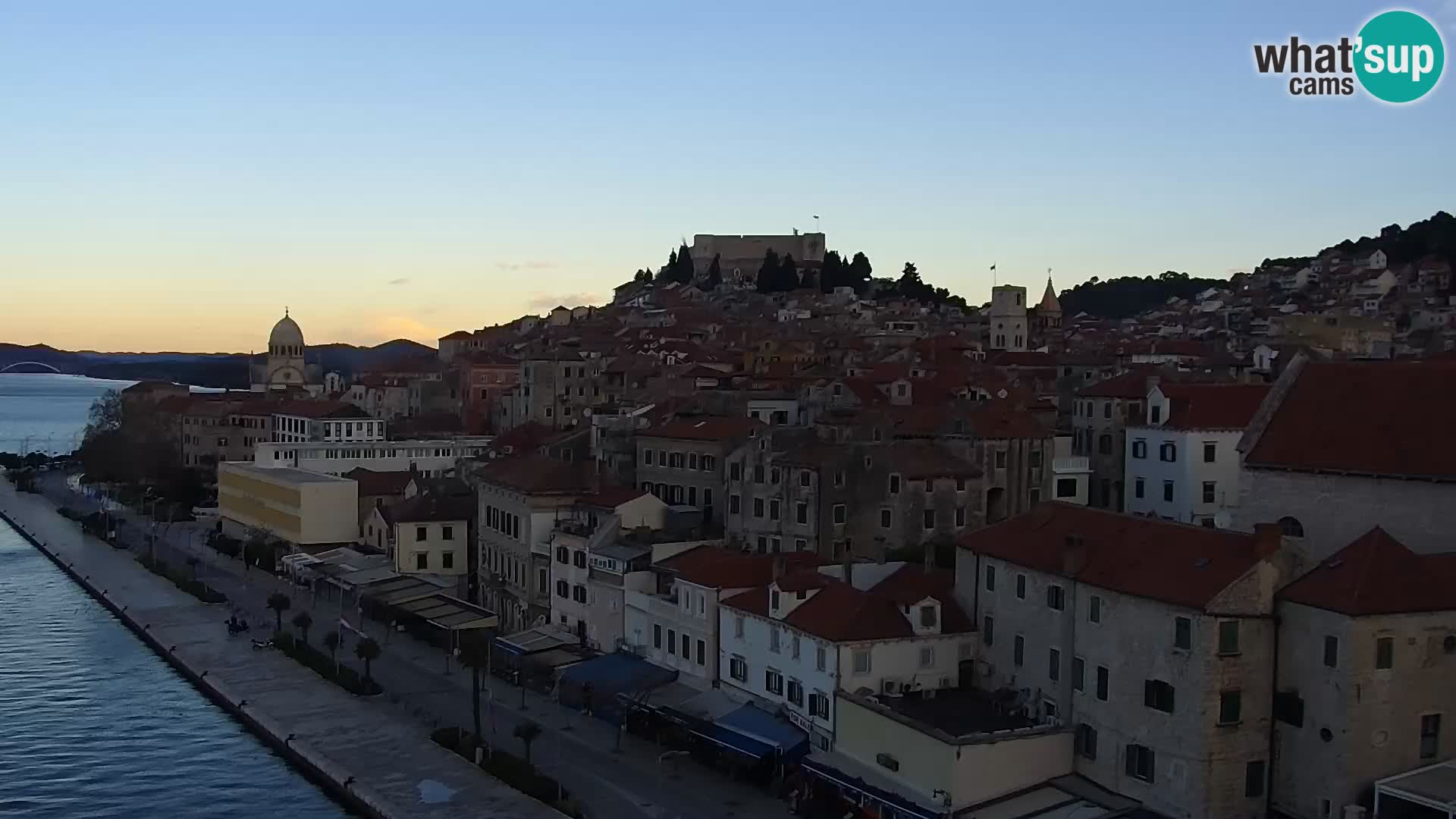 Webcam Šibenik – view from hotel Bellevue