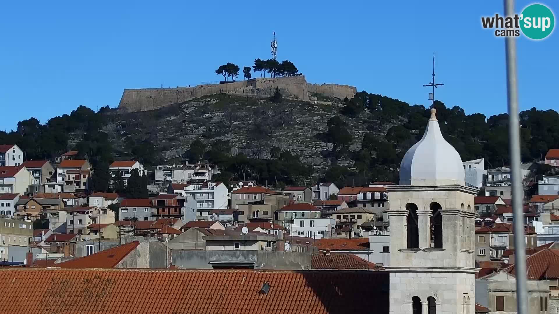 Webcam Šibenik – view from hotel Bellevue